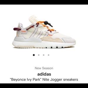 New adidas Nite Jogger Beyonce Ivy Park Ecru Tint